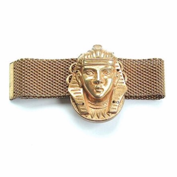 Bracelet Miriam Haskell Mesh Cuff Egyptian - Picture 2 of 8